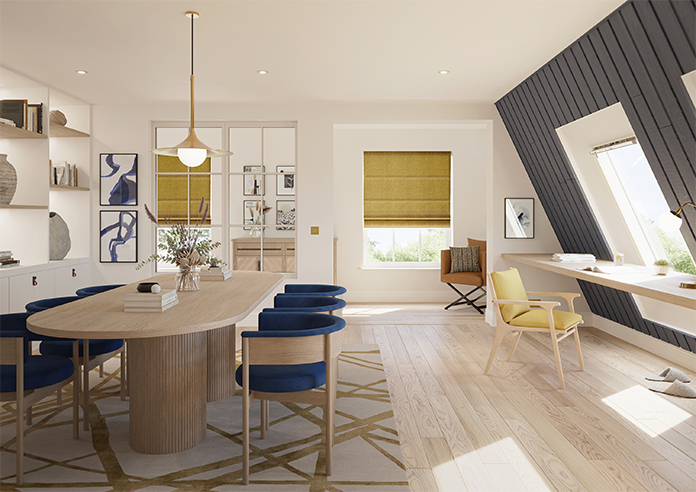 Jakarta, Buttercup - Twist&Fit Roman Blind - Image 8